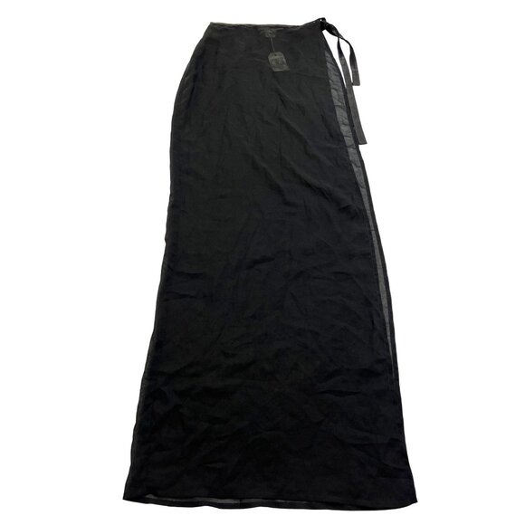 Meshki Mara Sarong Skirt in BLack - Picture 1 of 4